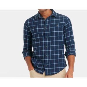 Goodfellow Men's Long Sleeve Midweight Plaid Flannel Button-Down Size M NWT